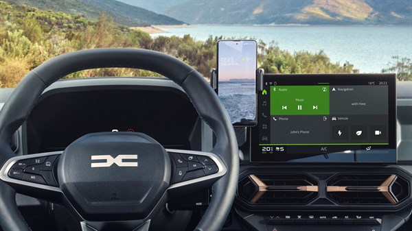 Système YouClip Dacia -  Accessoire support smartphone