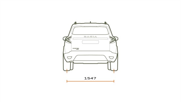 Dimensions - Dacia Bigster