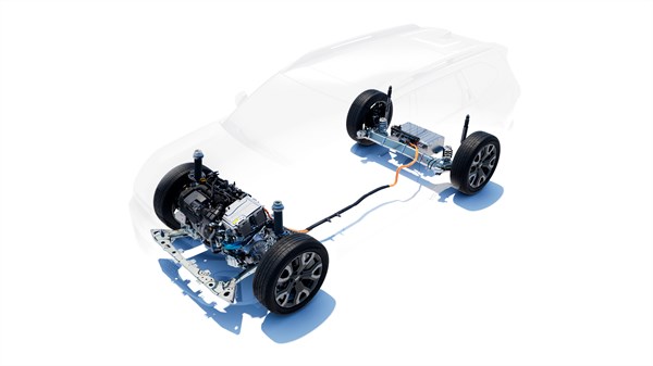 Technologie hybrid 155 - Dacia Bigster