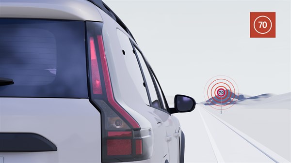 Dacia Jogger - Reconnaissance des panneaux de signalisation avec alerte de survitesse