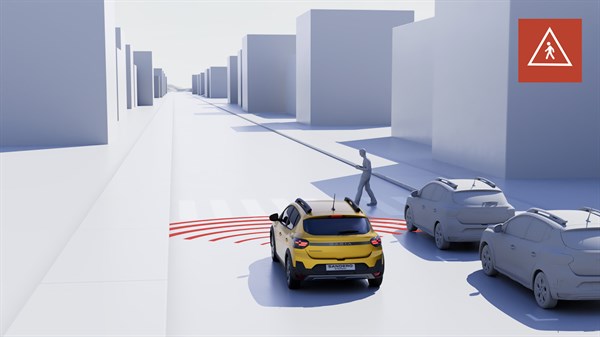 Dacia Sandero Stepway - freinage automatique d'urgence